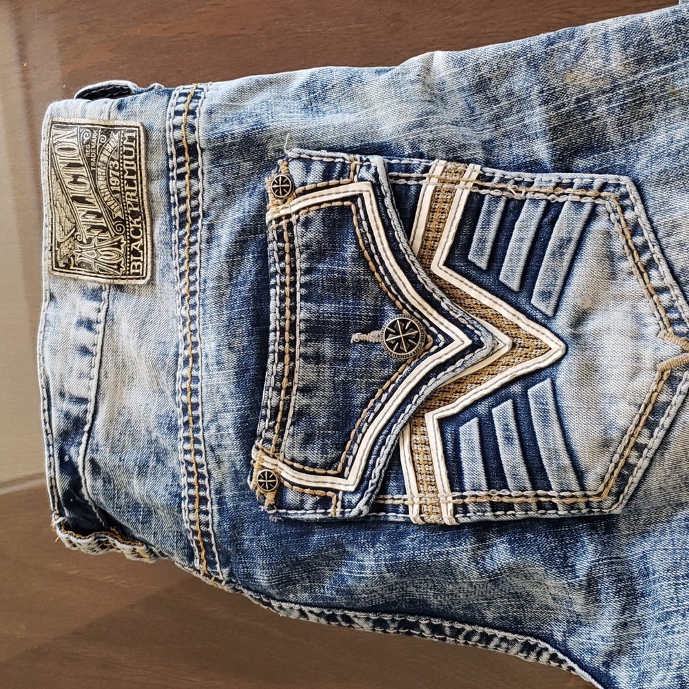 70% off Affliction Black Premium Edition  mens jeans size 34
